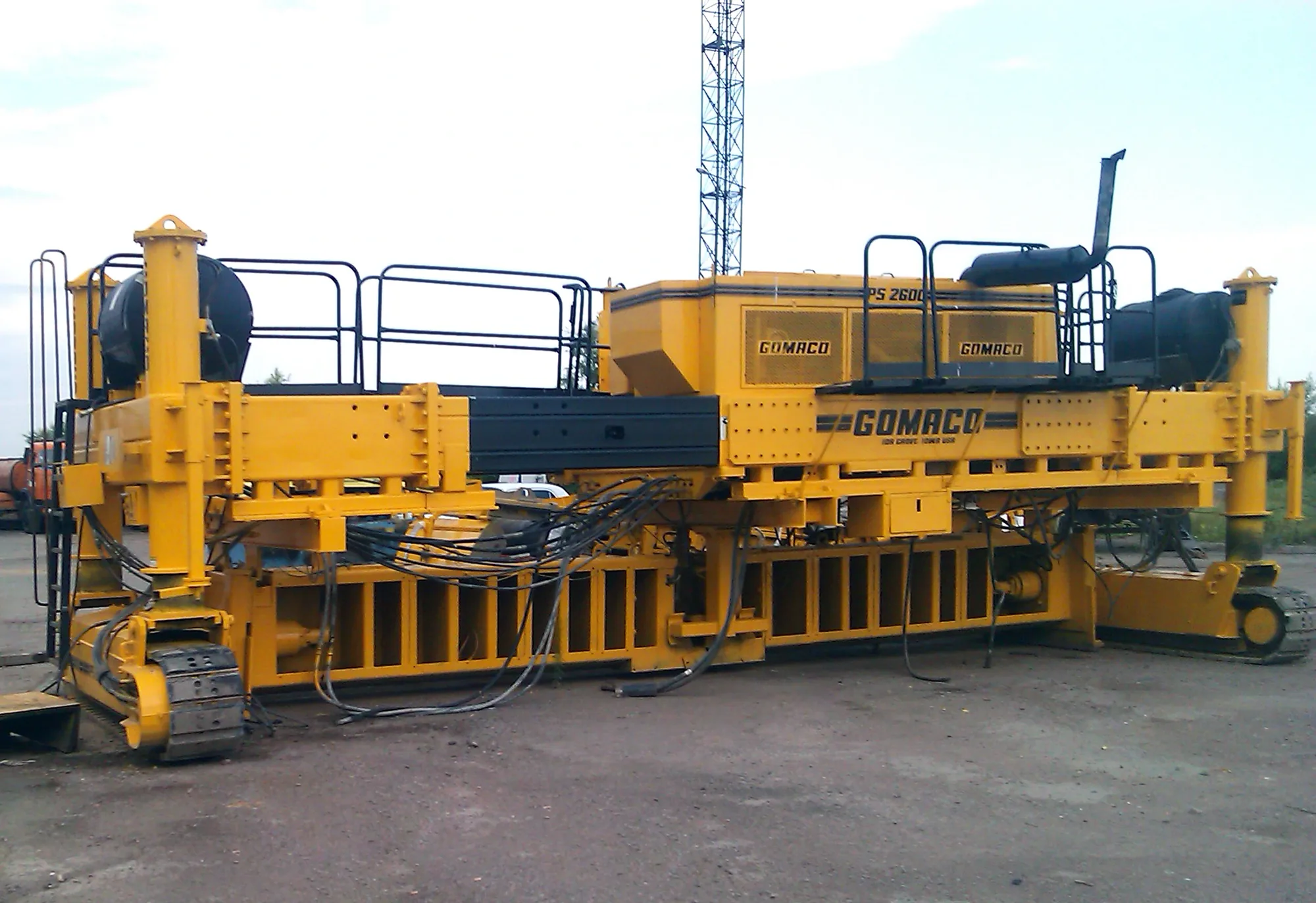 GOMACO PS-2600, общий вид машины